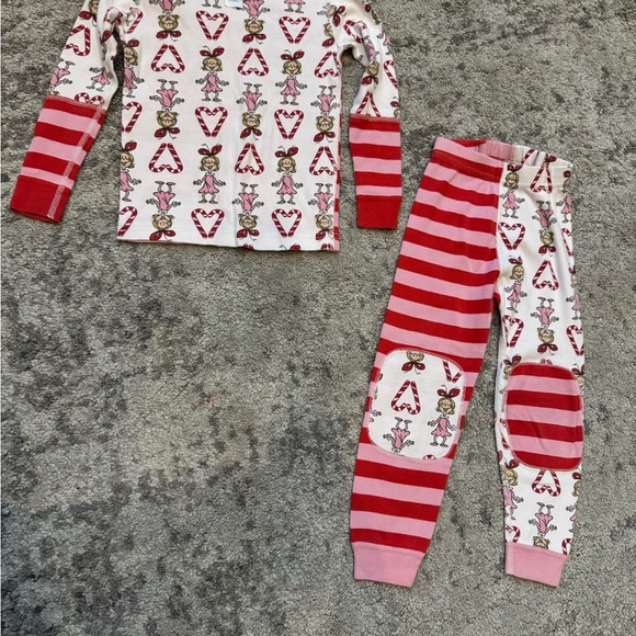 Hanna Andersson Cindy Lou Who Christmas Pajama Set size 4T - Picture 1 of 4